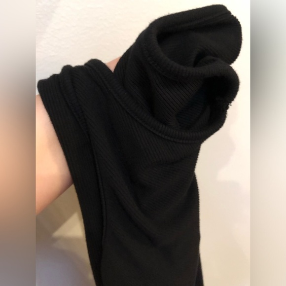 L'AGENCE Women's S Ivanna Midi Tank Bodycon Scoop Neckline Dress in Black - EUC! - Picture 13 of 13